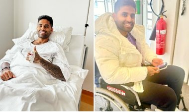 सूर्यकुमार यादव ने सोशल मीडिया पर अपनी इंजरी पर दिया अपडेट