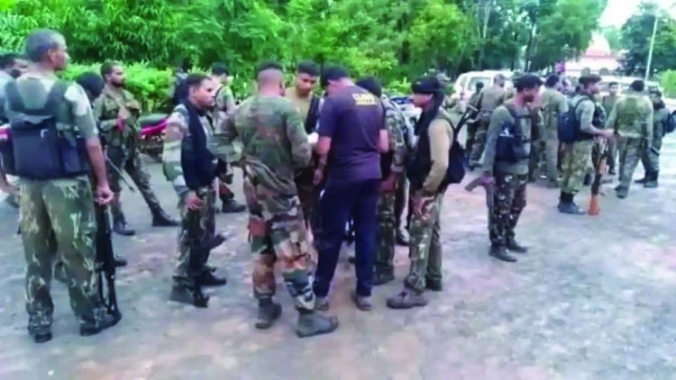 कवर्धा की जंगल में फ़ोर्स और नक्शलियों के बीच हुई मुठभेड़
