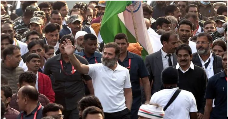 रायगढ़ पहुंची राहुल गांधी की भारत जोड़ो न्याय यात्रा