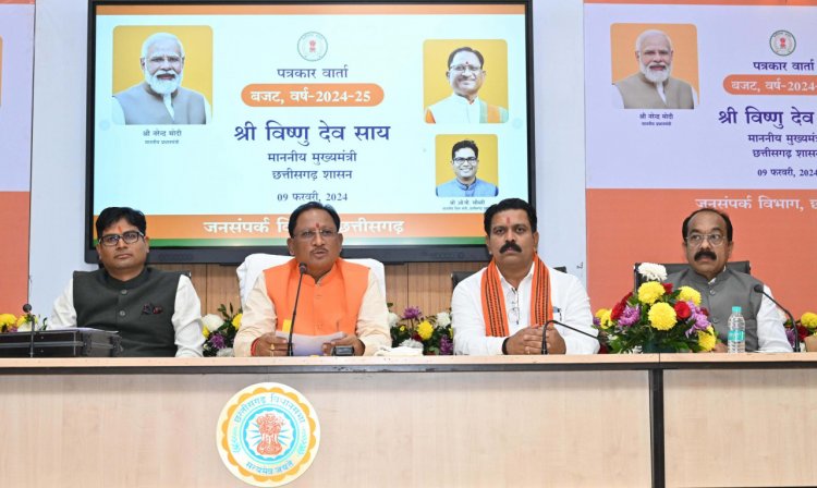 विकसित छत्तीसगढ़ के सपने को साकार करने वाला बजट: मुख्यमंत्री श्री विष्णु देव साय