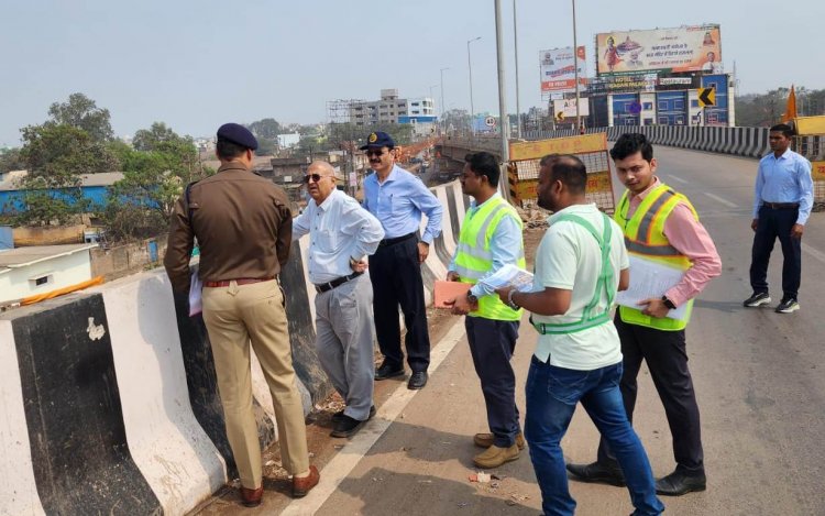 न्यायमूर्ति मनोहर सप्रे ने किया सड़क सुरक्षा उपायों का अवलोकन