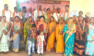 दुर्ग शहर के सैकड़ो महिलाओं ने किया भाजपा प्रवेश