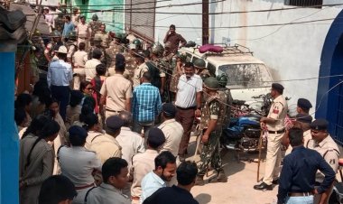 धर्मांतरण को लेकर दो पक्षों में विवाद, पत्थरबाजी में चार लोग घायल, पुलिस बल तैनात