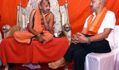 धर्मस्व मंत्री श्री अग्रवाल ने विगत रात्रि राजिम कुंभ मेला स्थल का किया औचक निरीक्षण