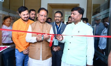 मुख्यमंत्री ने छत्तीसगढ़ क्लाइमेट चेंज कॉन्क्लेव 2024 में लगी प्रदर्शनी का किया शुभारंभ