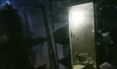 भिलाई के छावनी चौक स्थित एक ऑटो पार्ट्स की दुकान में मंगलवार शाम अचानक आग लग गई