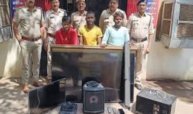 आरोपियों के कब्जे से 3 लाख का सामान जब्त; 3 दिन पहले भी 2 आरोपी हुए गिरफ्तार