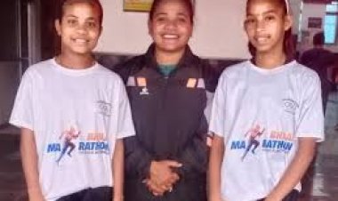 नव हिंद खो-खो क्लब दुर्ग के 2 खिलाड़ियों का चयन खेलो इंडिया महिला लीग के लिए