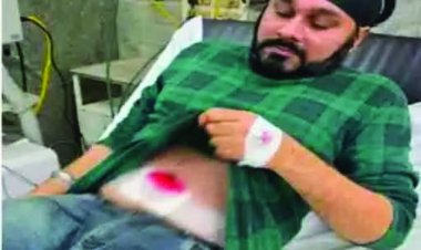 बदमाशों ने एयरगन से किया जानलेवा हमला