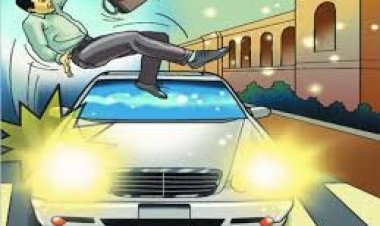 दुर्ग में हिट एंड रन का मामला सामने आया