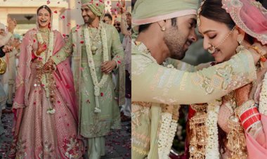 पिंक लहंगे में दुल्हनिया बनीं कृति खरबंदा ने पुलकित सम्राट संग लिए सात फेरे