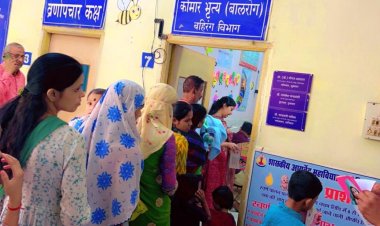 आयुर्वेद महाविद्यालय चिकित्सालय में 1720 बच्चों का स्वर्णप्राशन