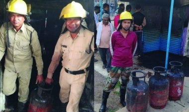 भिलाई में तीन जगह लगी आग, अग्निशमन कर्मियों ने दिखाई बहादुरी