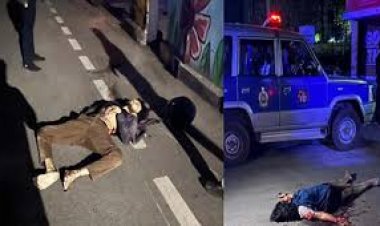 छत्तीसगढ़ के नवा रायपुर में शनिवार देर रात सड़क हादसे में बाइक सवार युवक-युवती की मौत