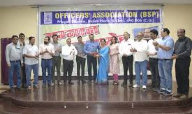 बी.एस.पी.ऑफिसर्स एसोसिएशन द्वारा मार्च माह 2024 में सेवानिवृत्त अधिकारियों के दीघा सेवा एवं उनके उत्कृष्ट योगदान हेतु सम्मान समारोह का आयोजन