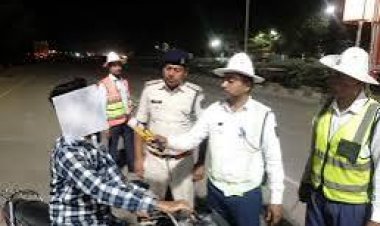 कुल-204 लापरवाह वाहन चालको के लायसेंस सस्पेंड