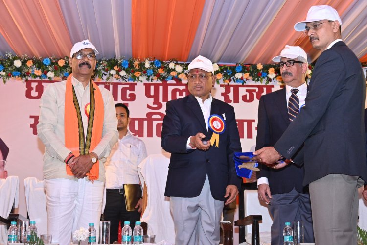 पुलिस महानिरीक्षक दुर्ग रेंज के द्वारा शुरु किए "त्रिनयन एप" को मुख्यमंत्री विष्णुदेव साय के द्वारा छत्तीसगढ़ राज्य में किया लॉन्च