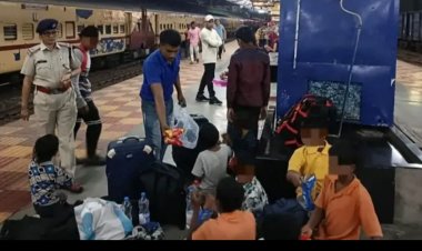 देश के अलग अलग हिस्से से आए 12 बच्चे दुर्ग रेलवे स्टेशन में लावारिस हालत में मिले