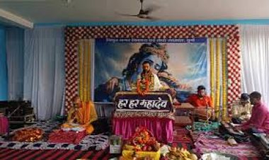 विद्युत नगर में आयोजित श्रीमद भागवत कथा यज्ञ के तीसरे दिन राजा परीक्षित की कथा सुनाई गई