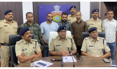 दुर्ग पुलिस ने किया नौकरी लगाने के नाम से धोखाधड़ी करने वाले गिरोह का भाण्डाफोड़