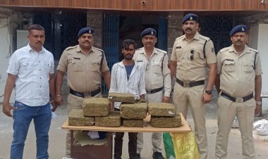 नशे के विरूद्ध दुर्ग पुलिस की बड़ी कार्यवाही,41 किलो 850 ग्राम गांजा के साथ पकड़ा गया आरोपी