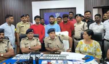 तीन अंतरराज्यीय हाईटेक चोर भिलाई में गिरफ्तार, ज्वेलरी और नकदी सहित 10 लाख का माल जब्त, कार में घूम घूम कर करते थे चोरी