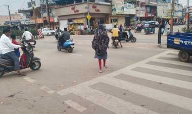 भरर चौक पाटन में फिर हुई सड़क दुर्घटना, कार की चपेट में आया बाइक, एक घायल