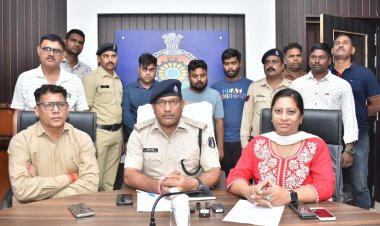 क्रिकेट लाईफ गुरू एप के माध्यम से संचालित कर रहे थे ऑनलाईन सट्टा का कारोबार, 03 आरोपी गिरफ्तार