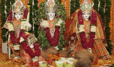 हवन, पूजन, श्रृंगार भंडारा के साथ राम नवमी में हुई राम मंदिर की प्राण प्रतिष्ठा.