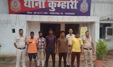 पुरानी रंजिश को लेकर धारदार हथियार से वार कर गंभीर चोंट पहुंचाने वाले आरोपियों को पुलिस व्दारा तत्काल धर दबोचा गया 