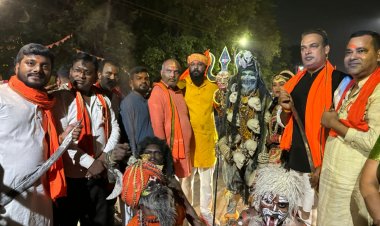 भव्य शोभा यात्रा में शामिल हुए-विधायक ललित चंद्राकर