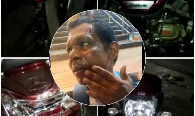 तेज रफ्तार कार सवार ने 5 वाहनों को मारी टक्कर