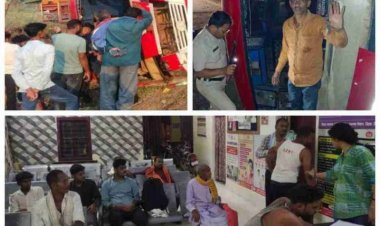 बारातियों से भरी बस पलटी, 15 घायल