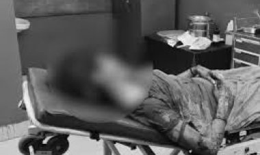 पत्नी की कुदारी  मारकर हत्या