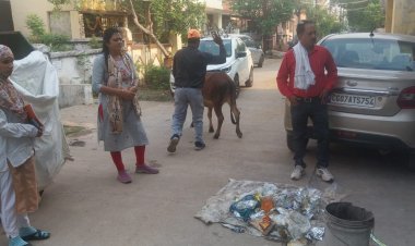 गीला और सूखा मिक्स कचरा देने वालों से निगम सख्ती से पेस आ रहा