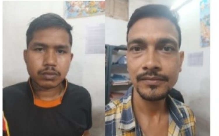 आर्य नगर स्थित इक्वटस स्मॉल फायनेंस बैंक एटीएम में तोड़फोड़, तोड़फोड़ करने वाले दो आरोपी पुलिस की गिरफ्त में,