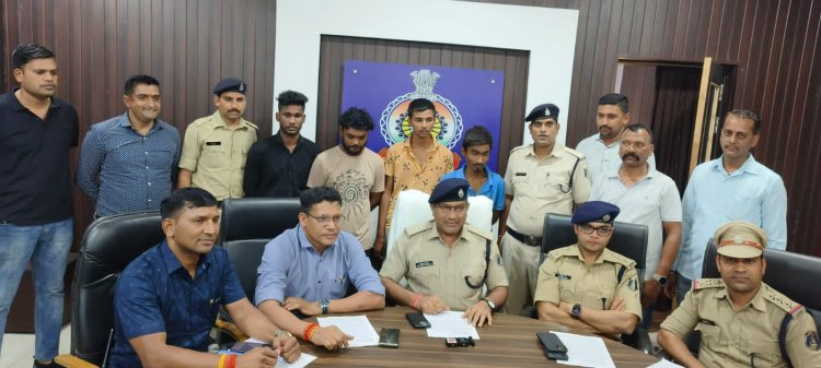 शातिर वाहन चोर चढ़े दुर्ग पुलिस के हत्थे