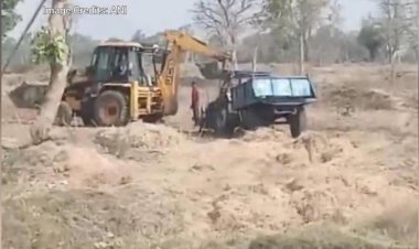 एमपी में रेत माफियाओं ने ट्रैक्टर से कुचलकर की एएसआई की हत्या