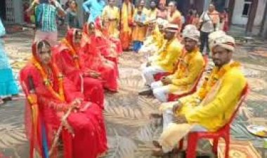 अक्षय तृतीया के शुभ अवसर पर दुर्ग जिले मे सामूहिक विवाह कार्यक्रम का आयोजन