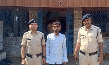 नाबालिग बच्ची के साथ छेड़छाड़ करने वाला आरोपी गिरफ्तार ,चाकलेट-बिस्कुट खिलाने के बहाने ले जाकर किया छेड़खानी