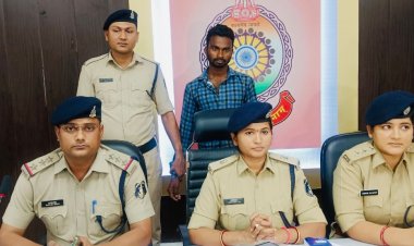 प्रेमिका की हत्या करने वाले फरार आरोपी को पुलिस ने जंगल में घेराबंदी कर पकड़ा