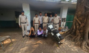 छावनी थाना क्षेत्र में  हुई मारपीट एवं चाकूबाजी के आरोपीगणो पर की गई कार्यवाही 