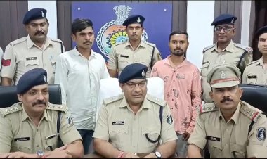 हत्या का आरोपी घटना के चंद घंटे में गिरफ्तार ,आरोपी से घटना में प्रयुक्त आलाजबर बरामद