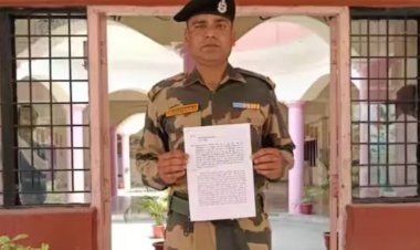 बीएसएफ के जवान ने राष्ट्रपति से मांगी इच्छा मृत्यु, कहा- पत्नी के झूठे मुकदमों से परेशान हूं