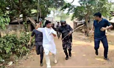 भाजपा उम्मीदवार प्रणत टुडू पर हमला