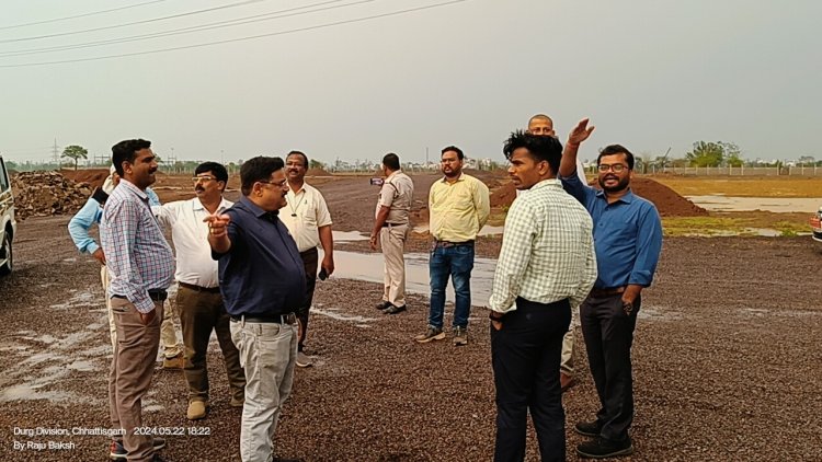 बड़ी कार्रवाही:शिवनदी के पीछे अवैध प्लाटिंग पर जिला प्रशासन,नगर निगम एवं टाउनकंट्री प्लानिंग् की संयुक्त कार्रवाही