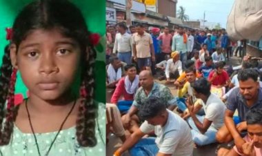 दुर्ग जिला के अंजोरा में ट्यूशन से घर लौट रही छात्रा को ट्रक ने कुचला, ग्रामीणों ने किया चक्का जाम
