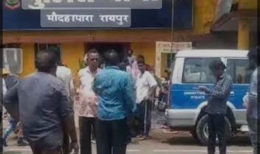 छत्तीसगढ़ की  राजधानी रायपुर मे बदमाशों के हौसले बुलंद,थाने के करीब ब्लेड से हमला