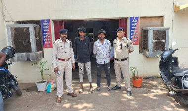 प्रथम बटालियन कातुलबोर्ड पेट्रोल पंप में चाकूबाजी करने वाले आरोपीगण गिरफ्तार, आरोपी के कब्जे से 02 नग बटनदार  चाकू जप्त