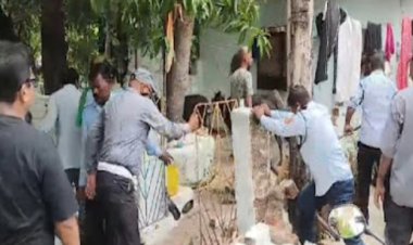 भिलाई गोलीकांड: अमित जोश के खिलाफ बड़ी कार्यवाई, बीएसपी ने अवैध कब्जे को तोड़ा